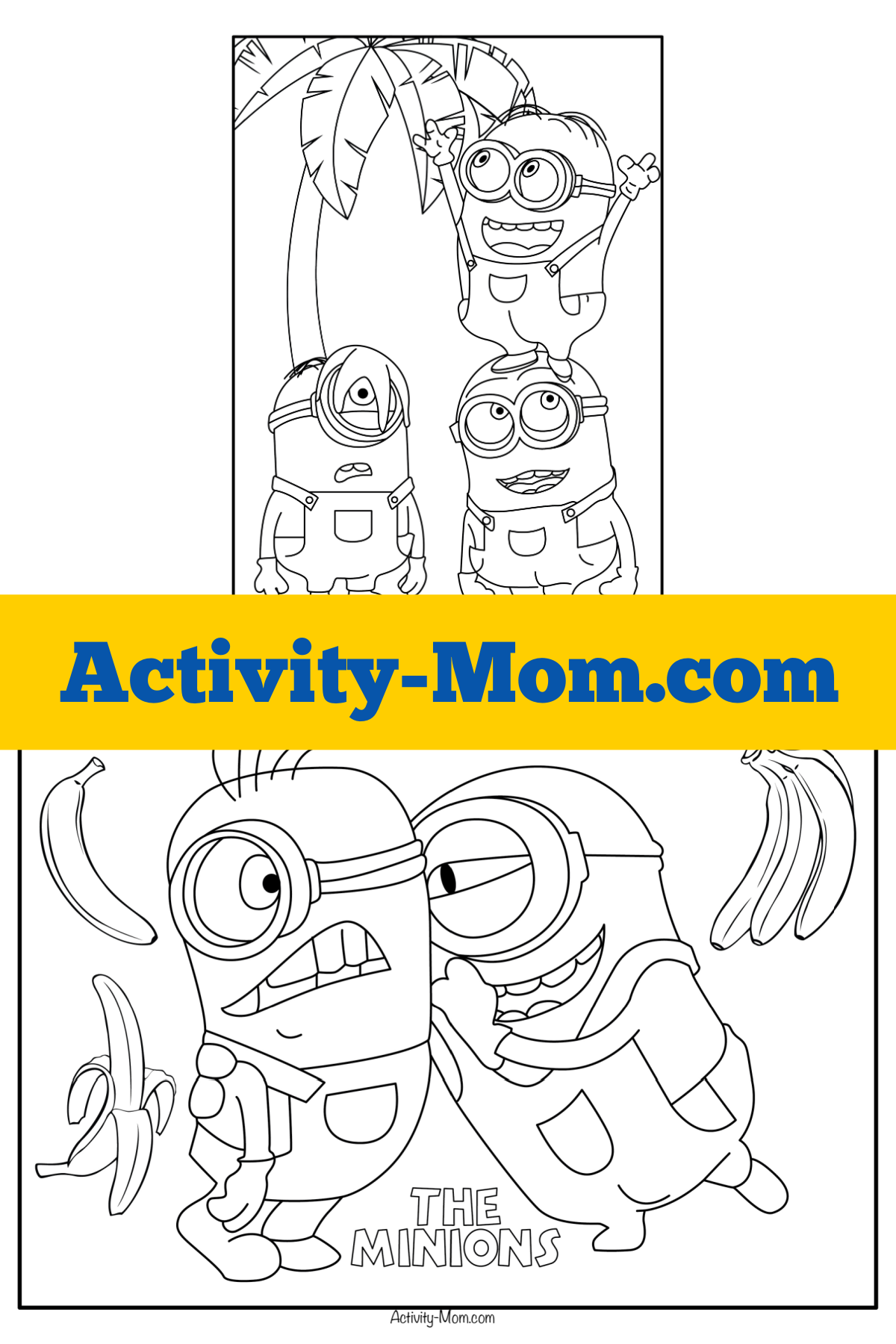 Minions coloring pages free printable