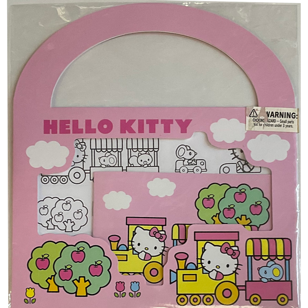 Hello kitty coloring book stickers â craft n color