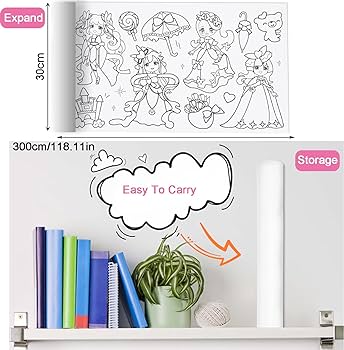 Outlets childrens drawing rollm drawing paper painting paper for kids diy coloring pages with pattern tracing paper for drawing re