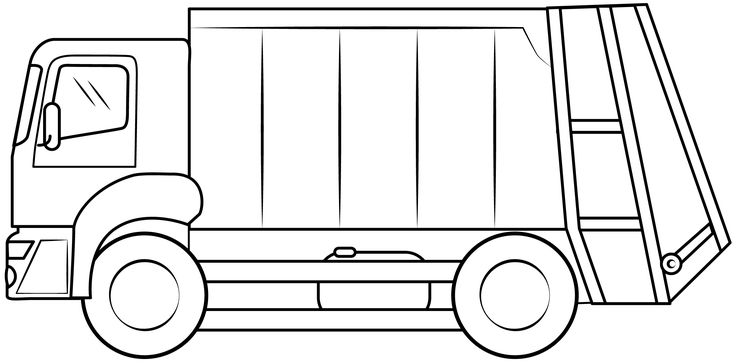 Garbage truck printable template free printable papercraft templates templates printable free garbage truck truck crafts