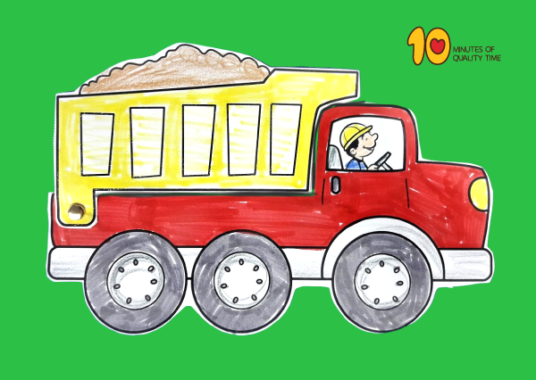 Dump truck craft â minutes of quality time