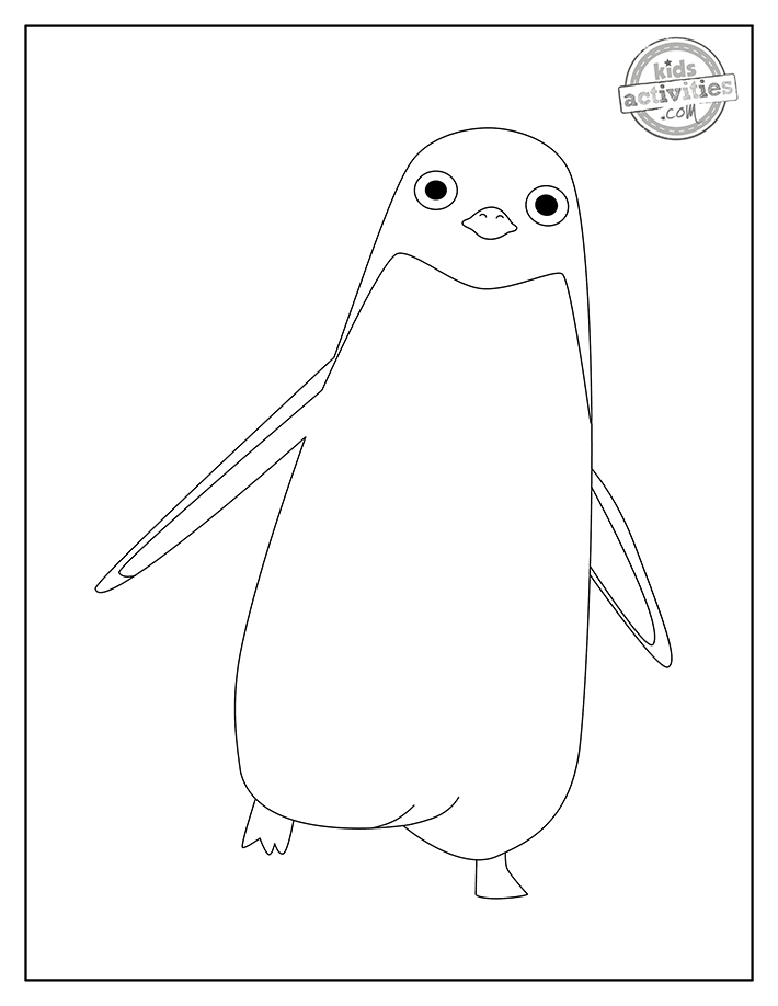 Cutest anime penguin coloring pages kids activities blog