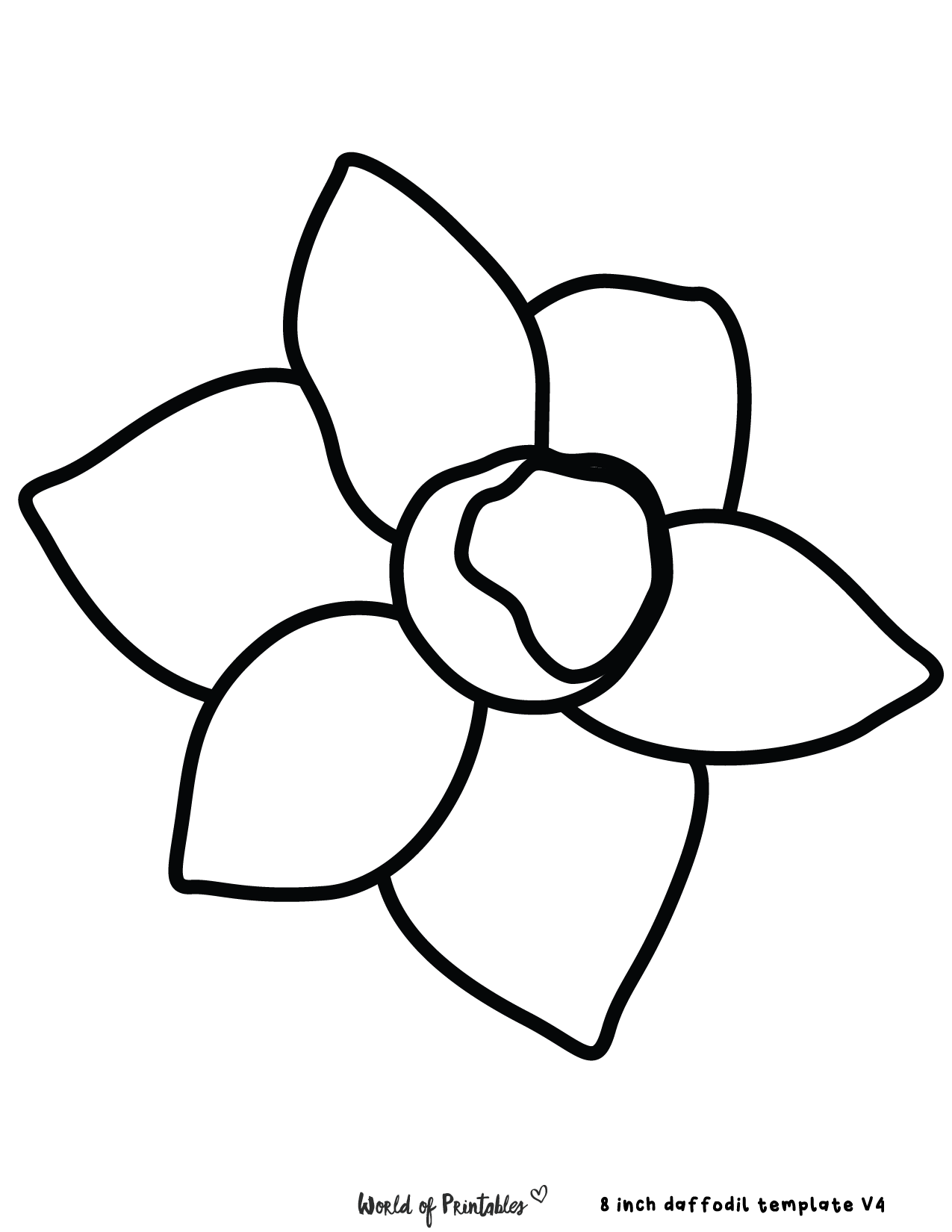 Daffodil templates tips for fun activities