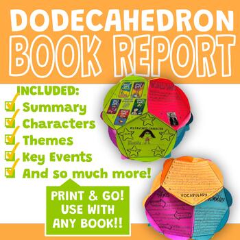 Dodecahedronpaper lanterns book report for any book