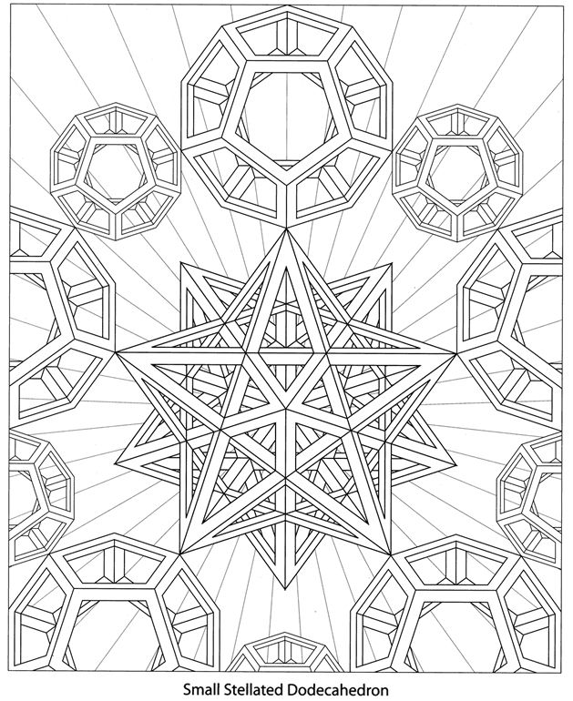 Wele to dover publications geometric coloring pages detailed coloring pages pattern coloring pages