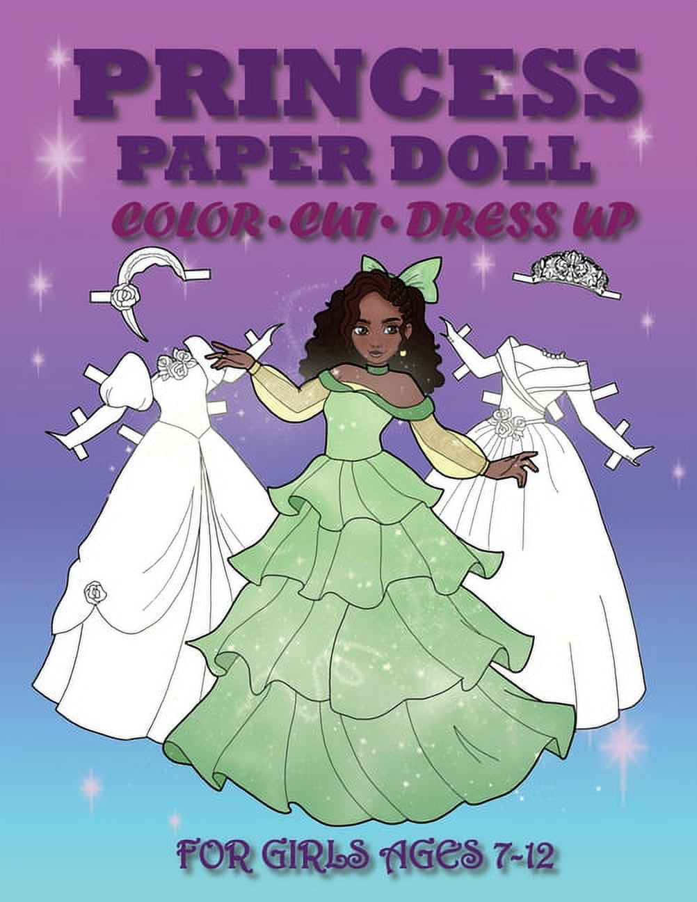 Princess paper doll for girls ages