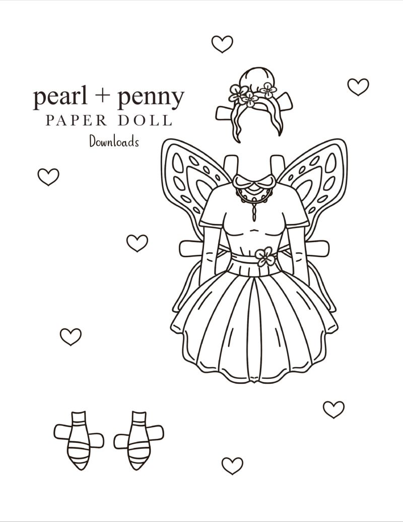 Laura roberts on pearlandpennypaperdoll paperdoll activitiesforkids smallbusinessâ