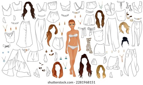 Paper doll images stock photos d objects vectors