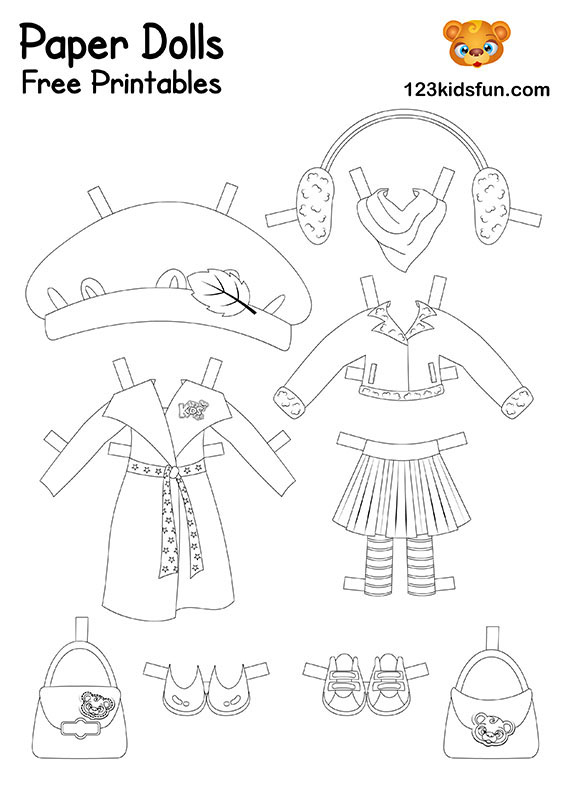 Paper doll kids fun apps