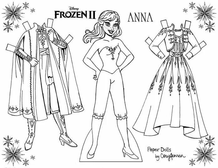 Free printable paper dolls coloring pag and more princs paper dolls free printable paper dolls frozen paper dolls