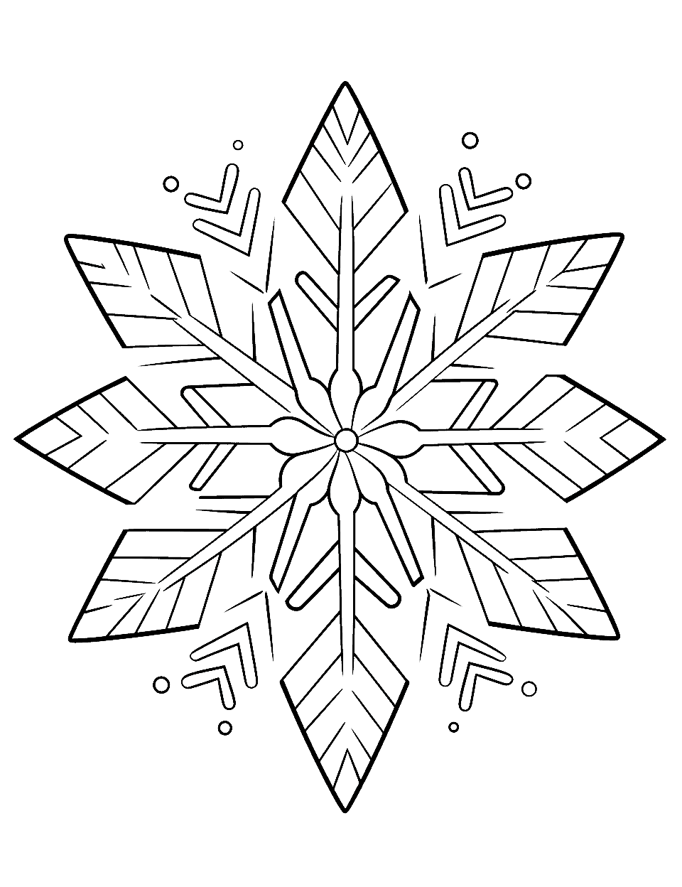 Winter coloring pages free printable sheets