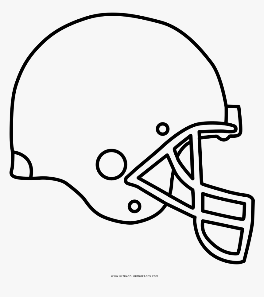 Football helmet coloring page ultra coloring pages hd png download transparent png image