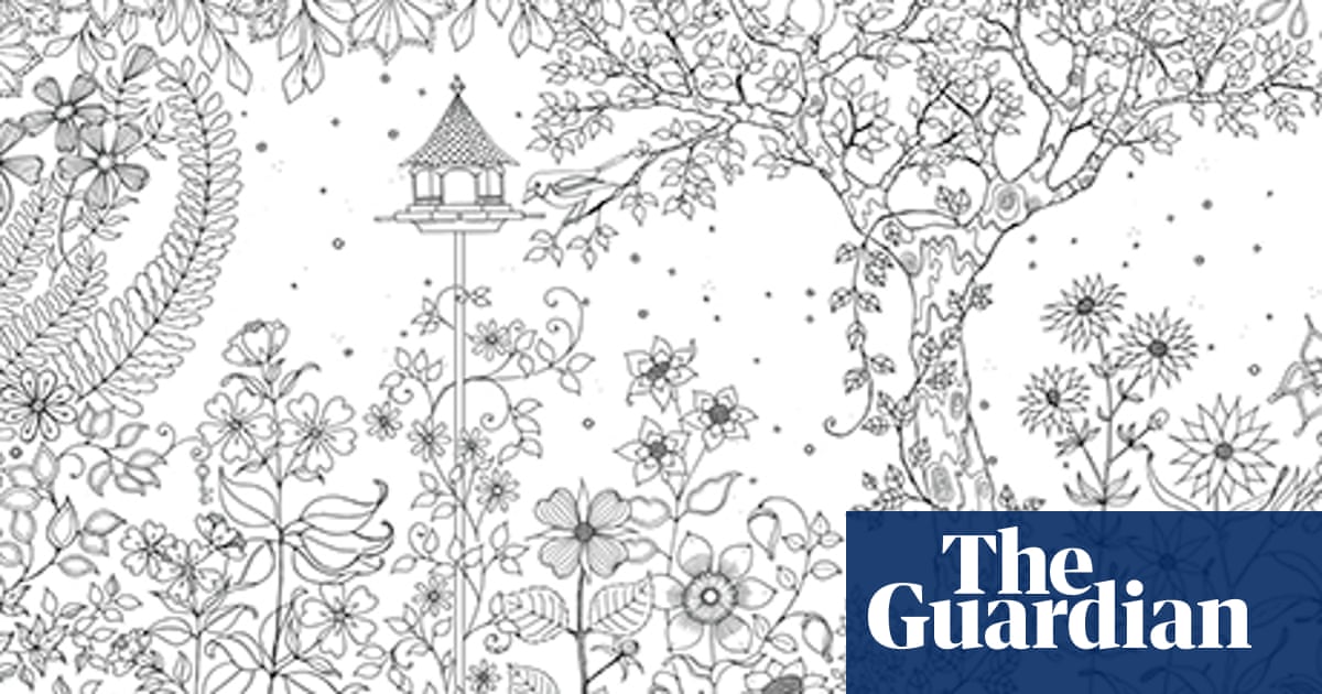 Secret garden colouring in for all craft the guardian