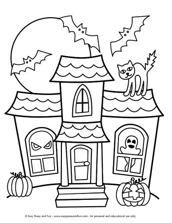 Halloween coloring pages