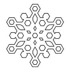 Top snowflake coloring pages for your little ones