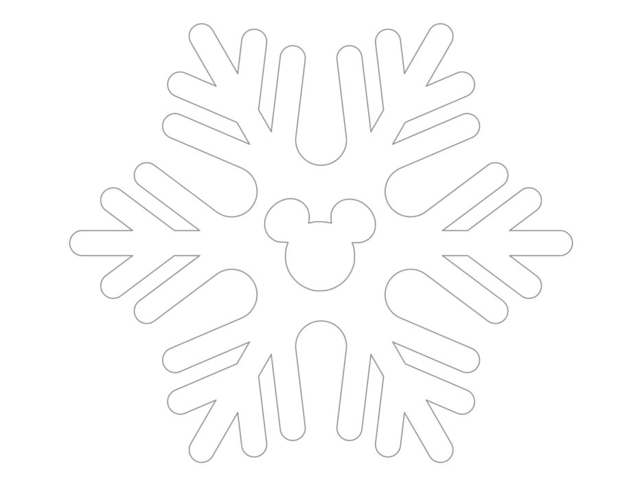 Snowflake loring pages free printable templates for kids crafts