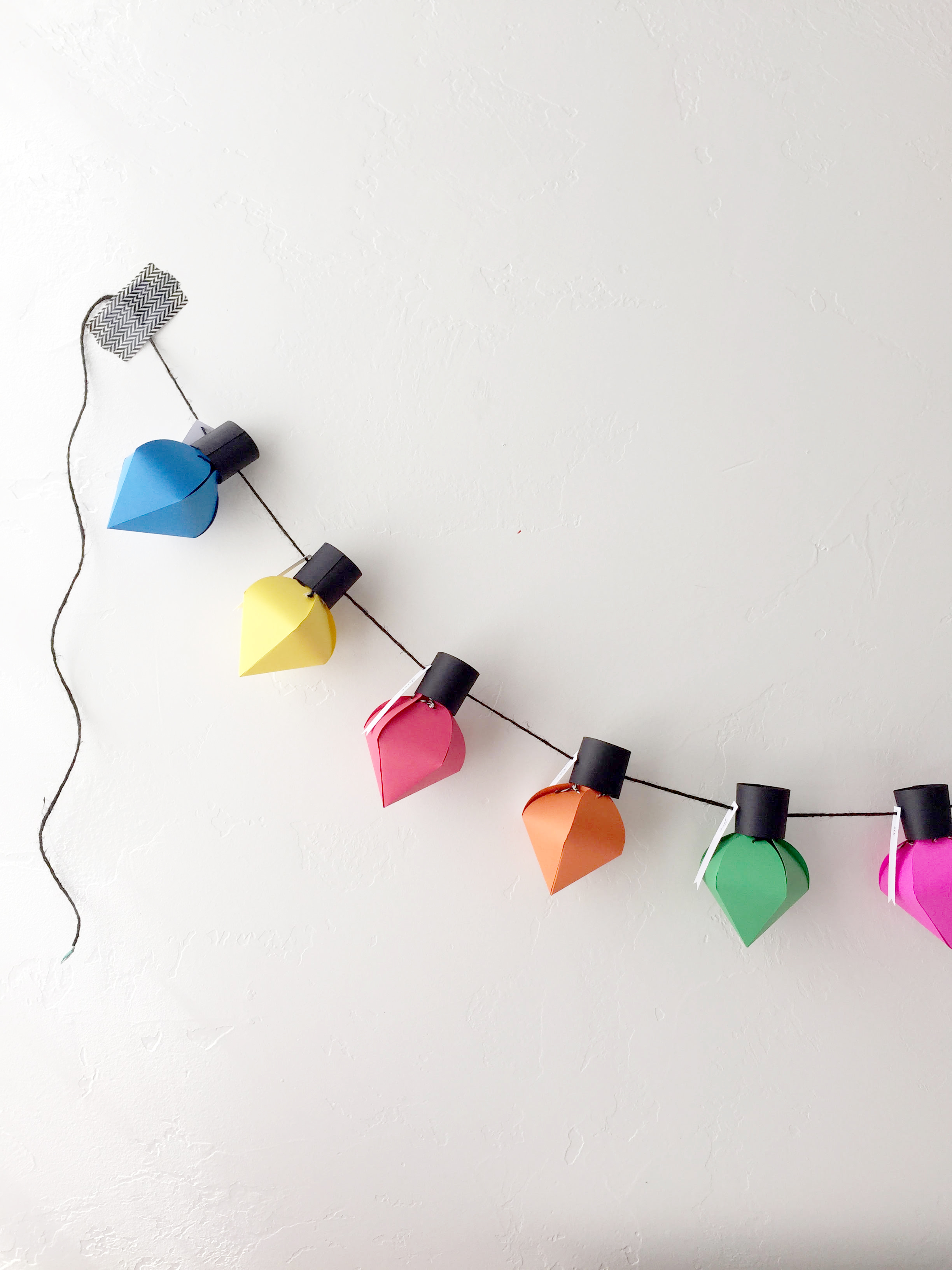 Diy christmas bulb advent calendar