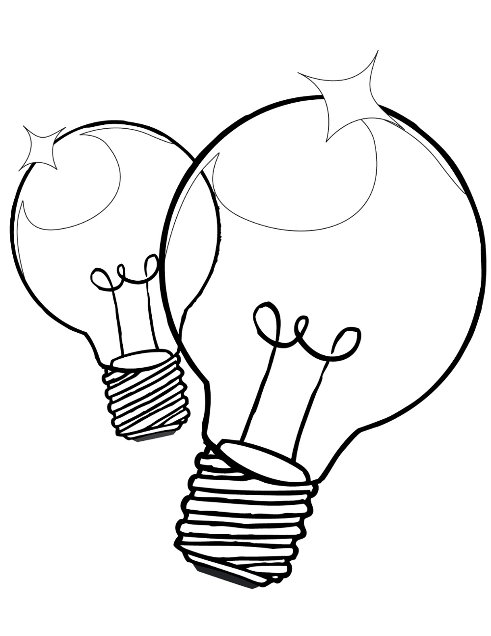 Light bulb coloring page free printable christmas coloring pages christmas coloring pages christmas coloring sheets