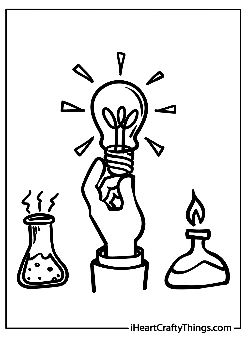 Science coloring pages free printables