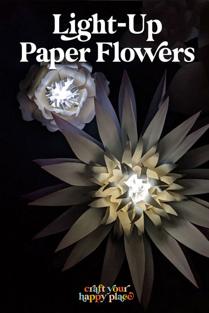 How to make a diy paper flower lantern