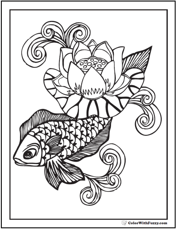 Lily coloring pages â fun interactive notebook pdf printables