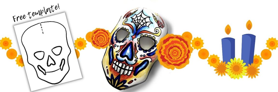 How to make a sugar skull mask make a mark studios