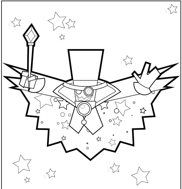 Jimbos coloring pages count bleck