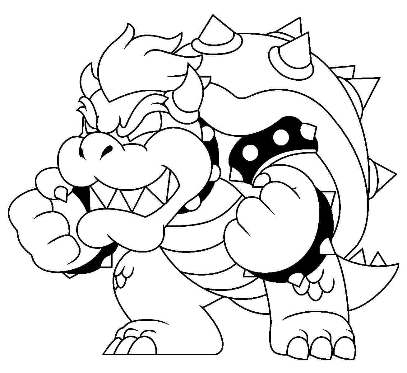 Super mario bros coloring pages