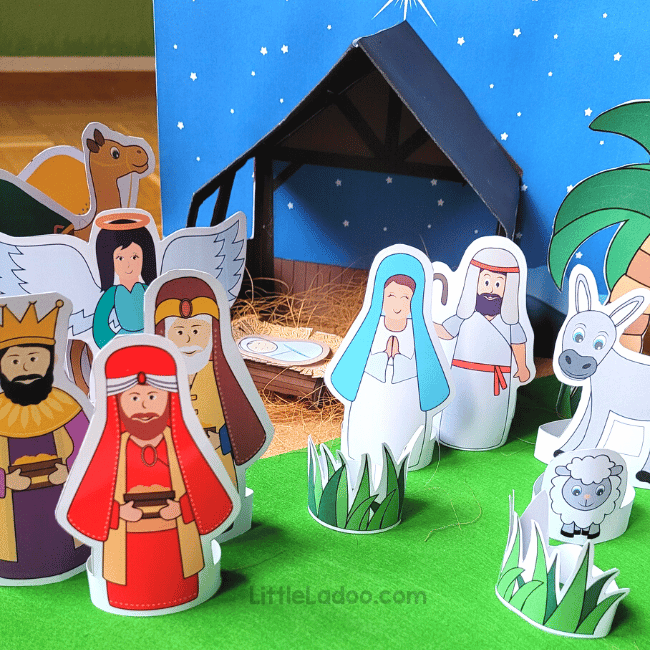 Nativity scene printable