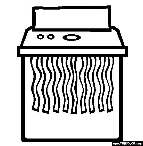 Paper shredder paper shredder paper online coloring