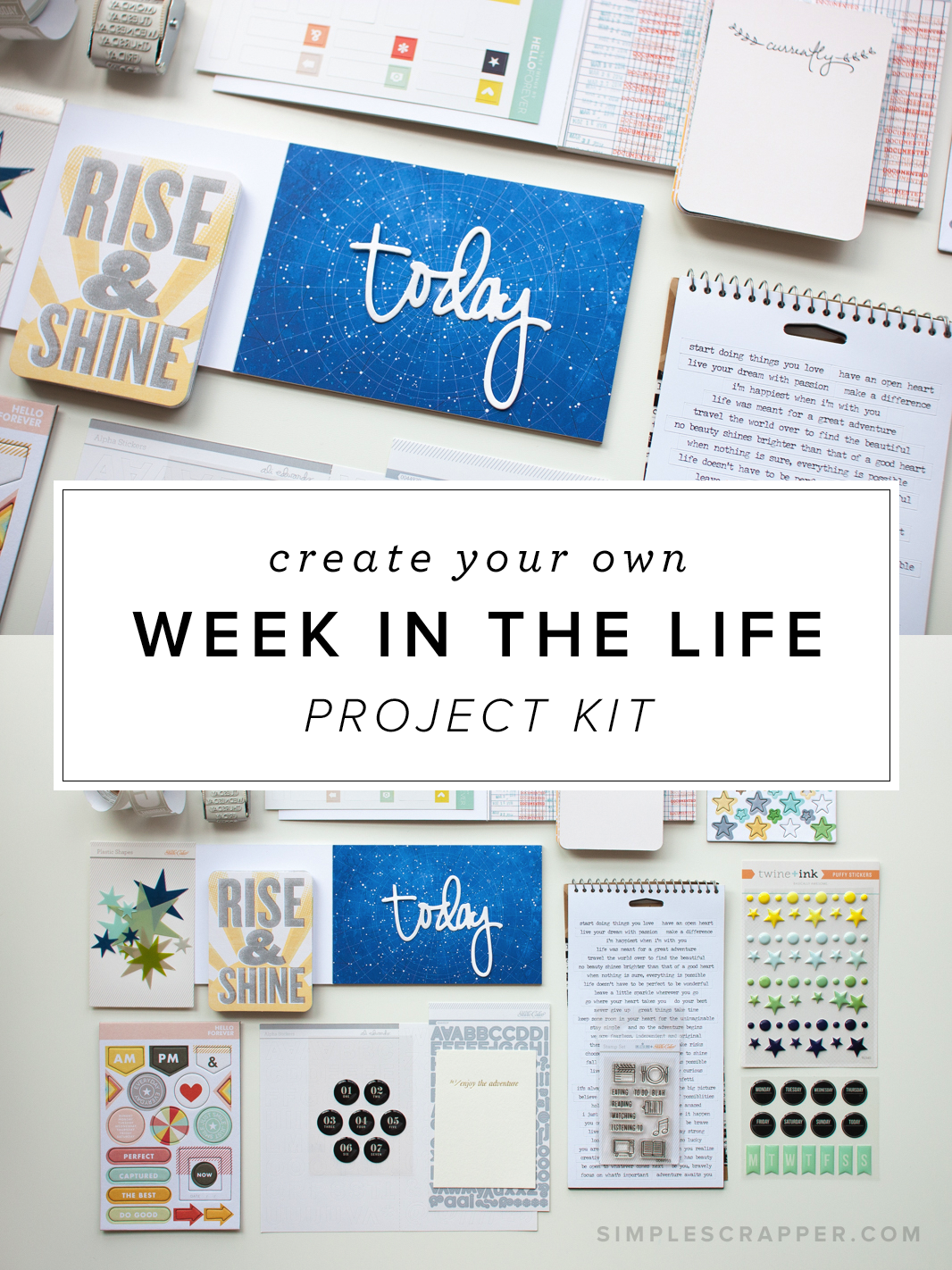 Create your own kit for week in the life