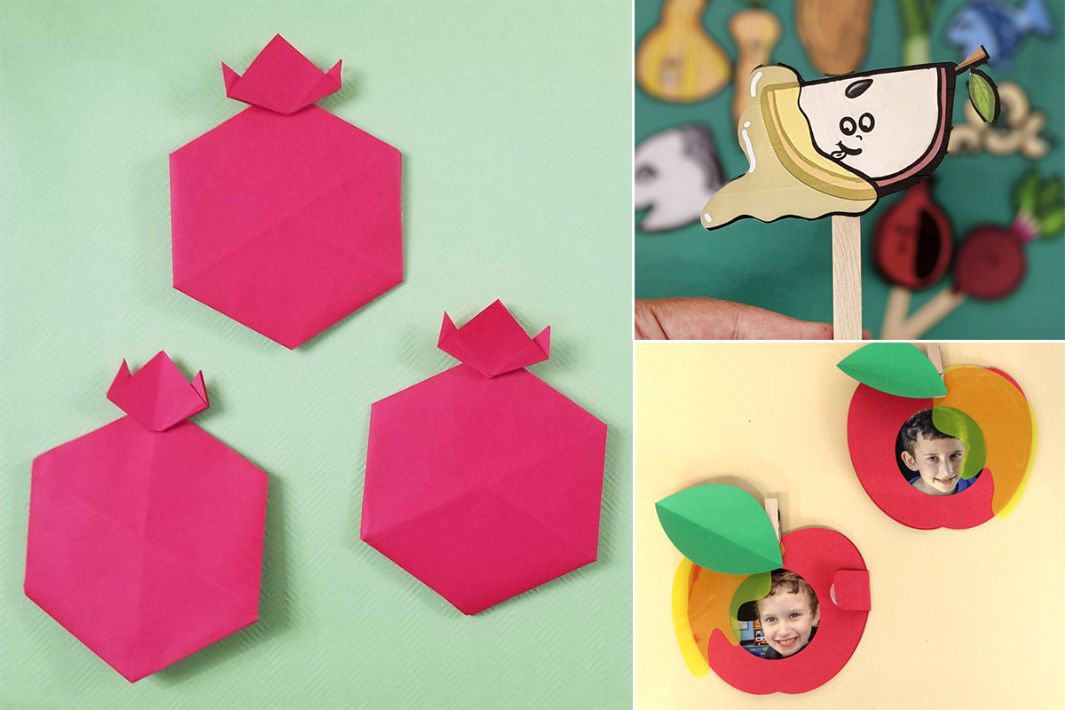 Rosh hashanah crafts for kids adults