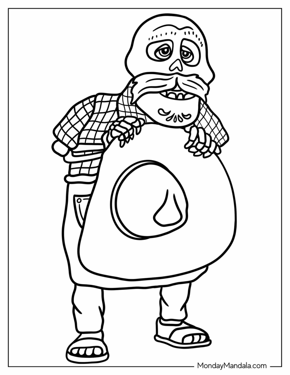 Coco coloring pages free pdf printables