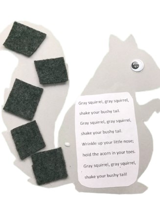 Grey squirrel craft all kids network