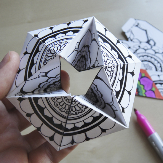 Paper toy templates