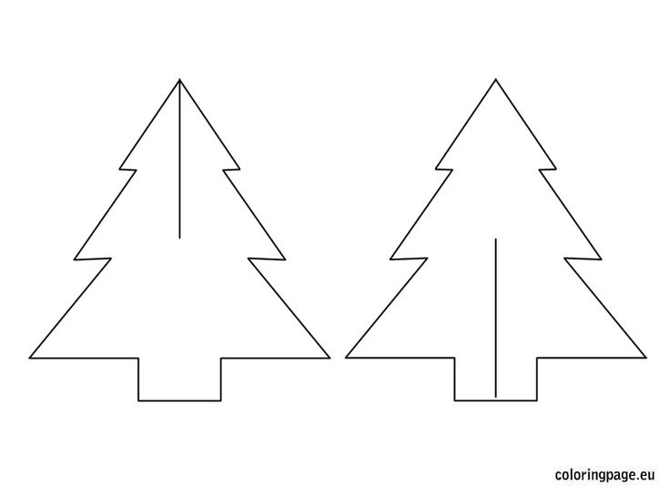 D christmas tree template coloring page christmas tree template d christmas tree christmas templates