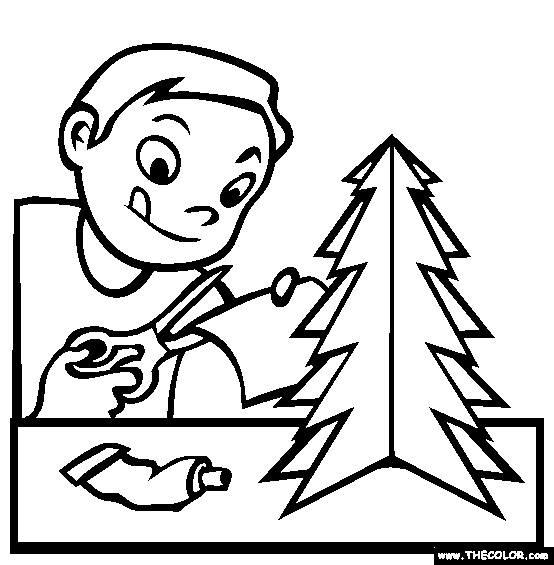 Arbor day online coloring pages