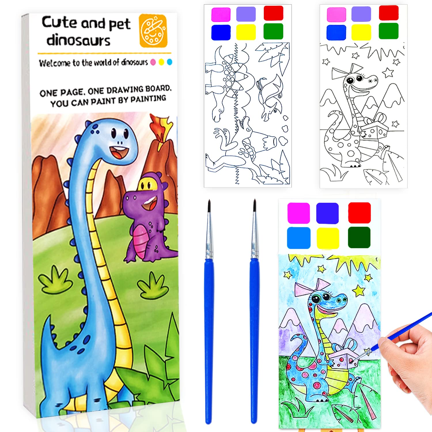 Baoxue water coloring books for kids ages