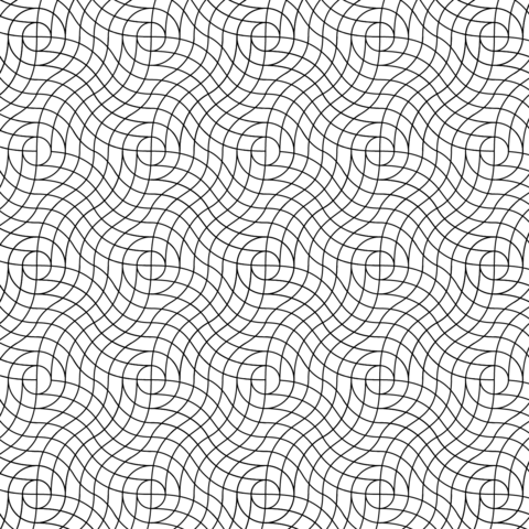 Wavy weave pattern coloring page free printable coloring pages