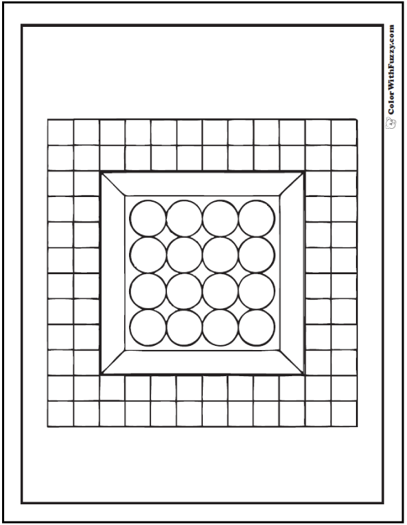 Pattern coloring pages â digital coloring pages for kids and adults