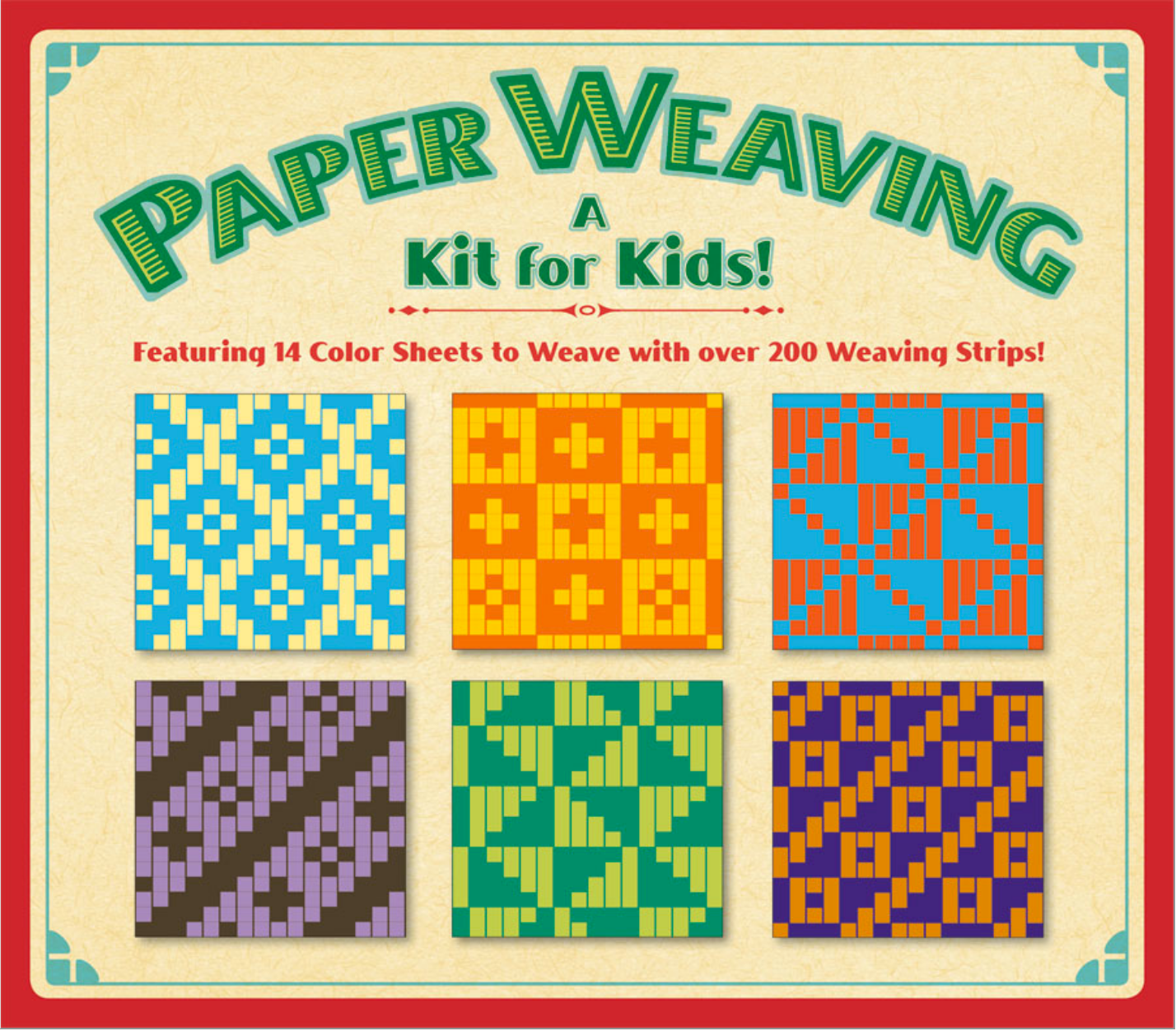 Paper weaving a kit for kids â ulis santa fe