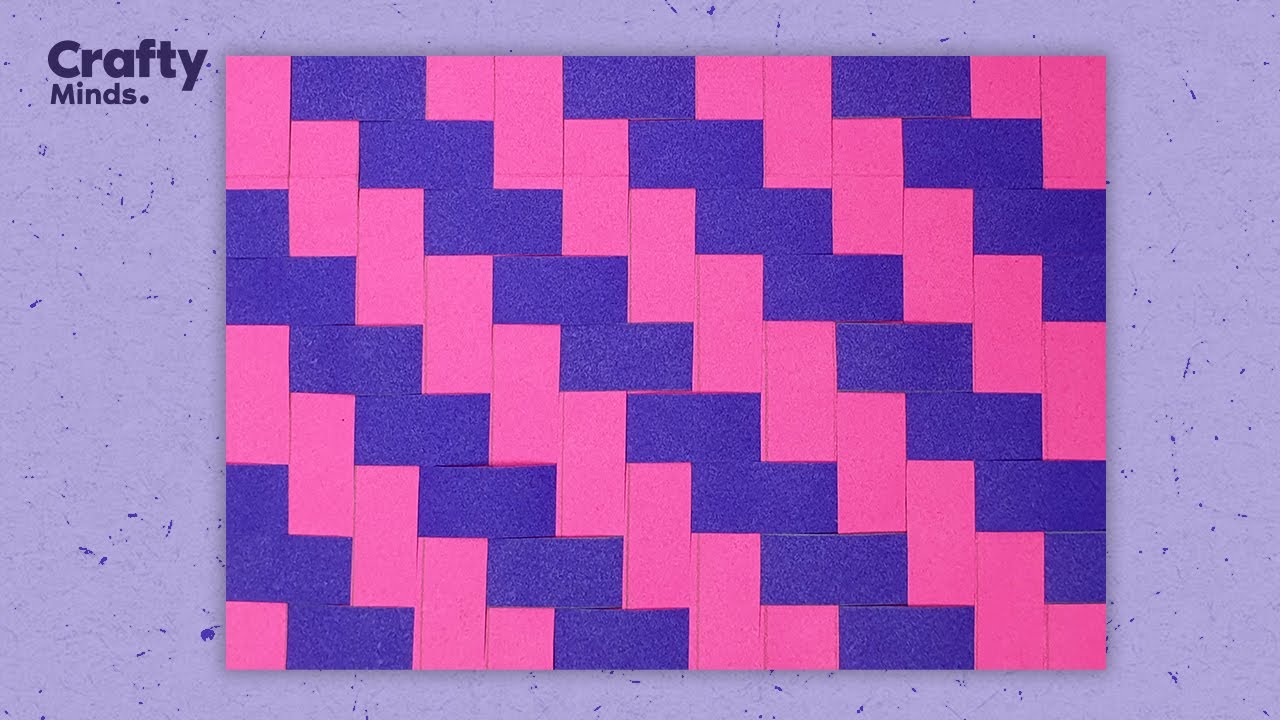 This siple paper weaving craft is so siple easy paper at diy crafty inds