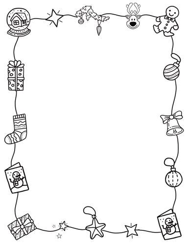Christmas colouring pages and writing pages teaching resources