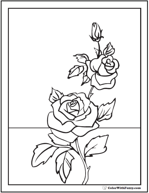 Flower coloring pages â tulips roses lilies daisies bouquets