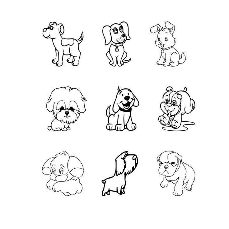 Dog scrapbook paper dog coloring pages digital download pdfs