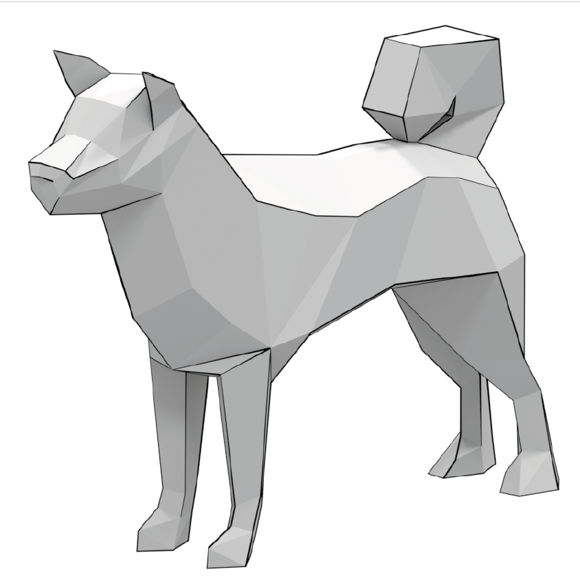 Dog d papercraft do it yourself free printable papercraft templates