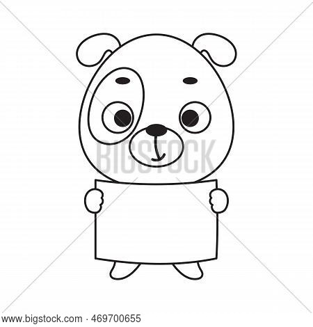 Coloring page cute vector photo free trial bigstock