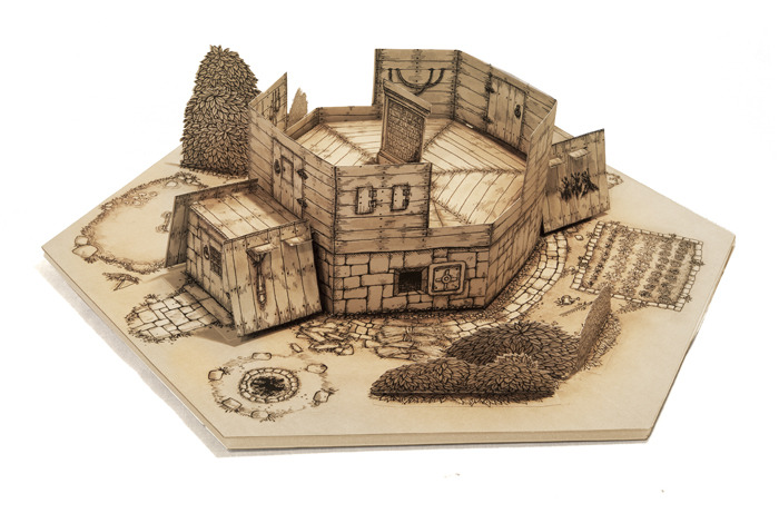 Anyone else use papercraft for terrain in their games en world tabletop rpg news reviews