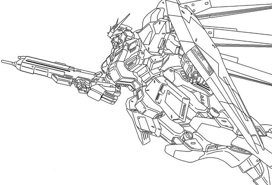 Gundam coloring pages