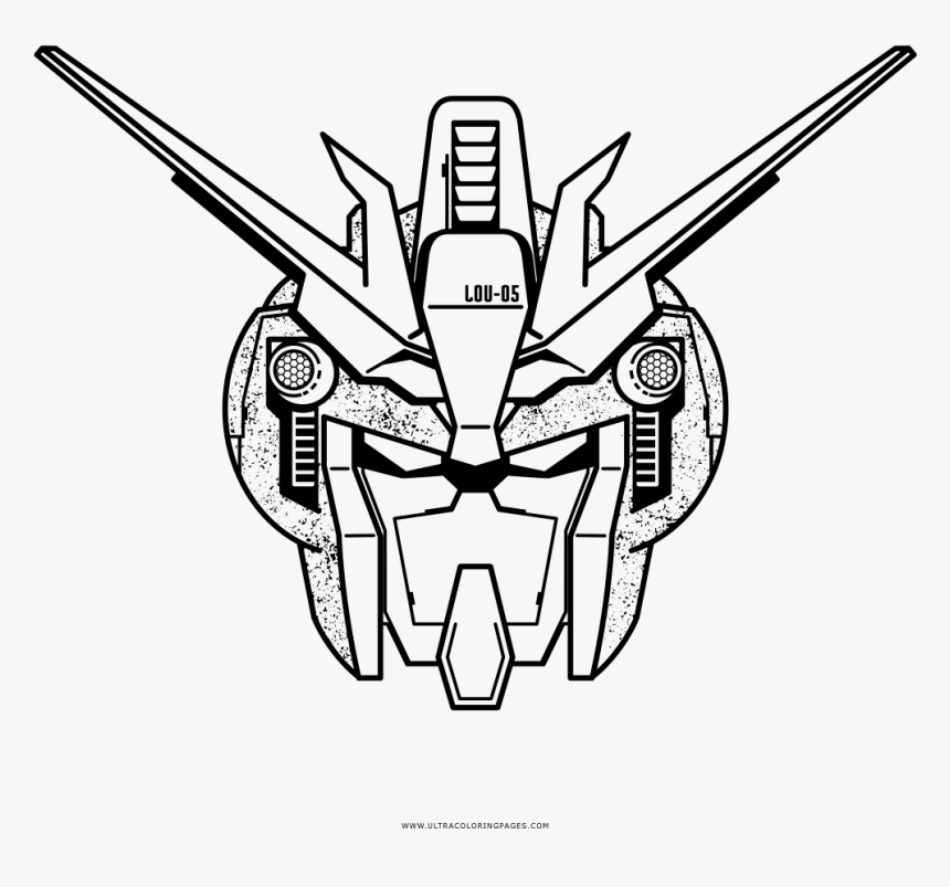 Gundam coloring page